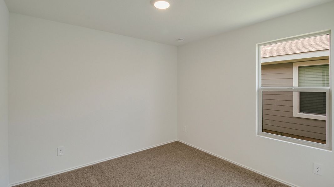 Representative unfurnished interior of a home built from the The Gaven by D.R. Horton in Wayside, Uhland (Image 17).