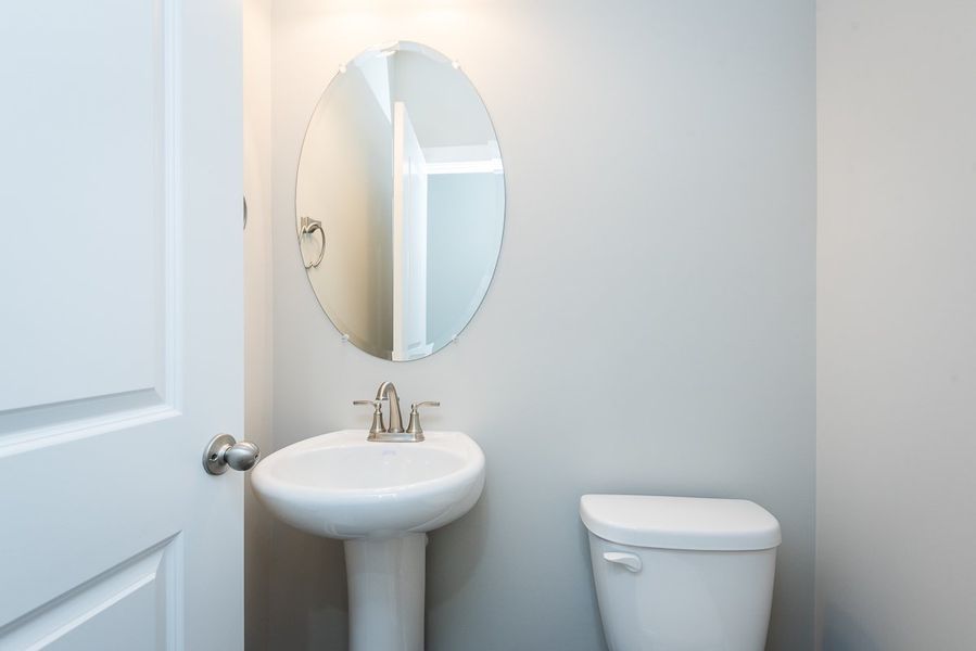 Representative furnished interior of a home built from the TH 1442 INT by Foundation Home Builders LLC in Stokesburg Road Townhomes, Walnut Cove (Image 7).