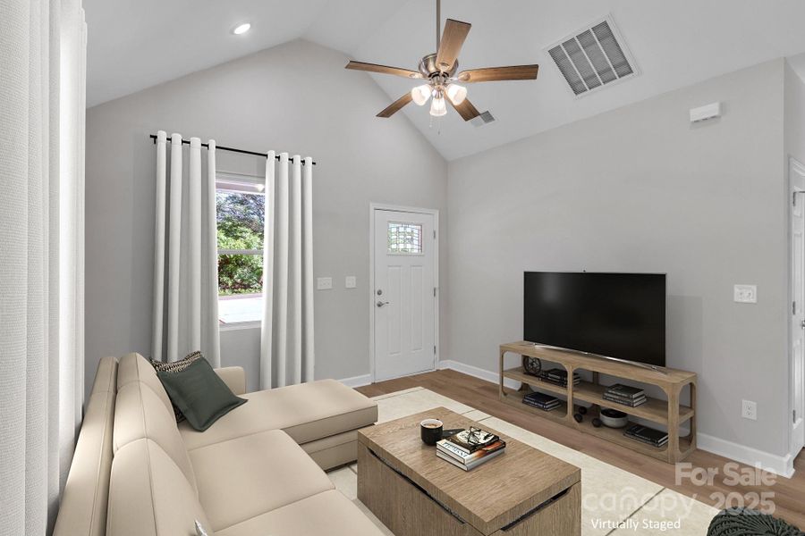 Furnished interior view inside a new home in , East Spencer (Image 5).