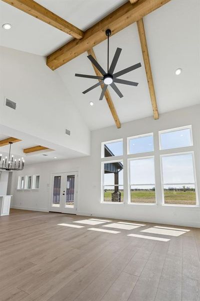 Spacious, unfurnished interior of a new home in , Ponder (Image 17).