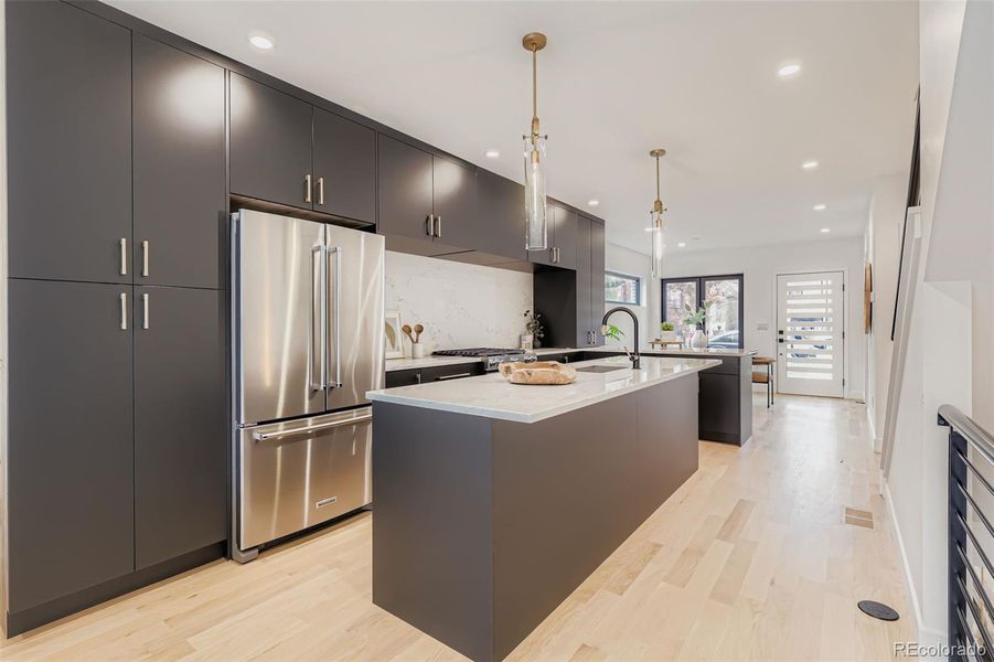 Furnished interior view inside a new home in , Denver (Image 6).