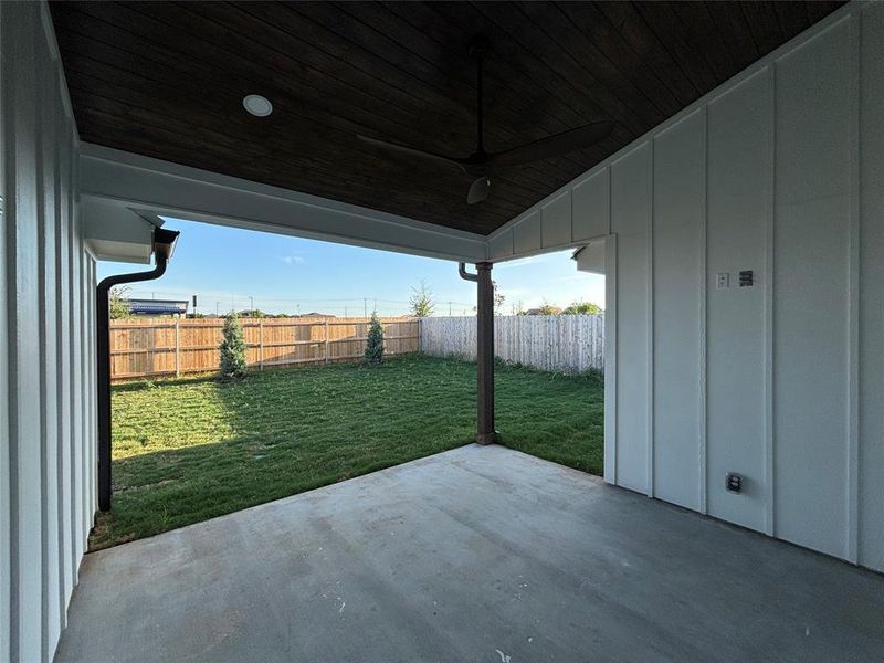Exterior details and patio area of a home in , Waco (Image 25). Exterior details and patio area of a home in , Waco (Image 25).
