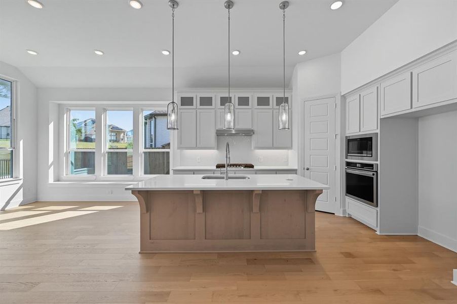Furnished interior view inside a new home in Devonshire, Forney (Image 6). Furnished interior view inside a new home in Devonshire, Forney (Image 6).