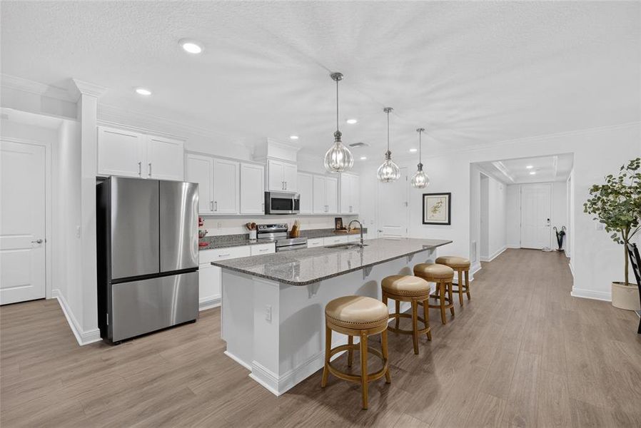 Furnished interior view inside a new home in , Alachua (Image 19).