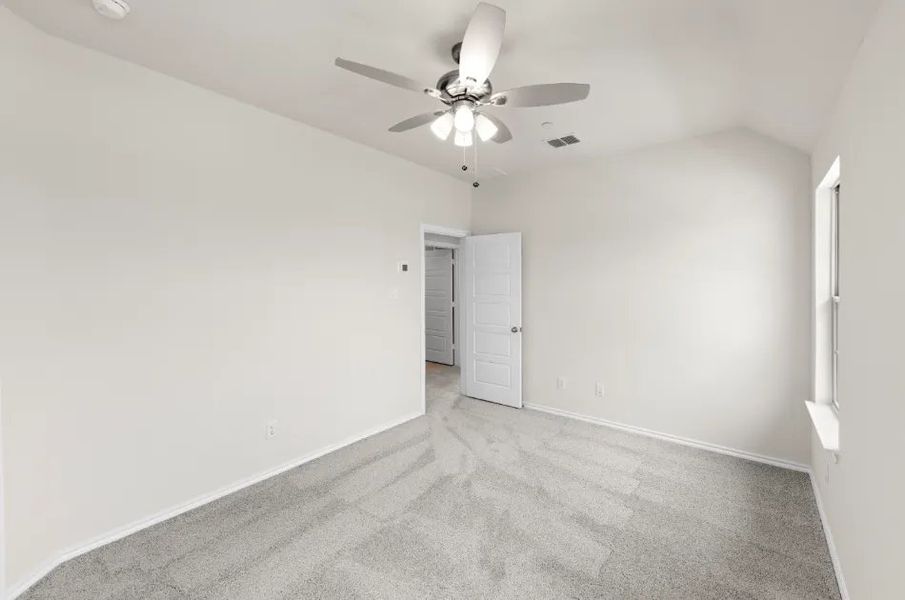 Front exterior of a new home in Sanger Circle, Sanger, TX, highlighting curb appeal (Image 19).