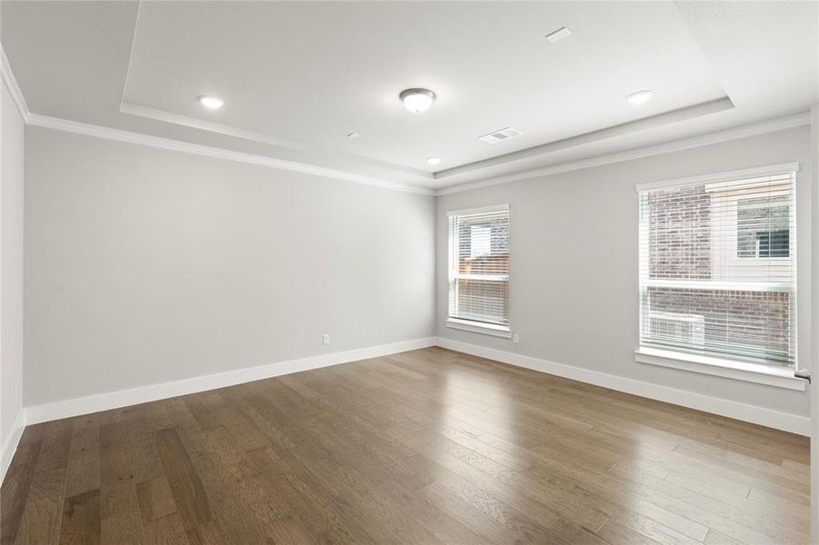 Spacious, unfurnished interior of a new home in Villages of Creekwood, Frisco (Image 15). Spacious, unfurnished interior of a new home in Villages of Creekwood, Frisco (Image 15).