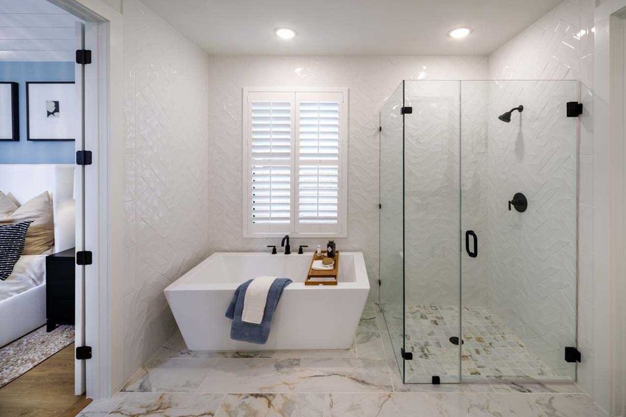 Representative Primary Bathroom - some options shown