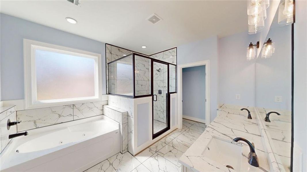 Furnished interior view inside a new home in , Conyers (Image 7).