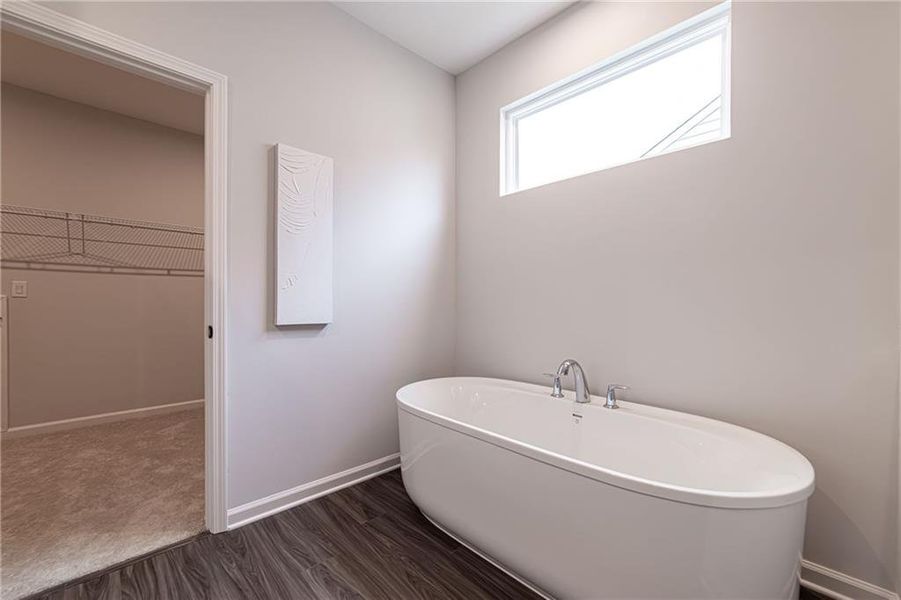 Furnished interior view inside a new home in Enclave at Edgewater, Canton (Image 15).