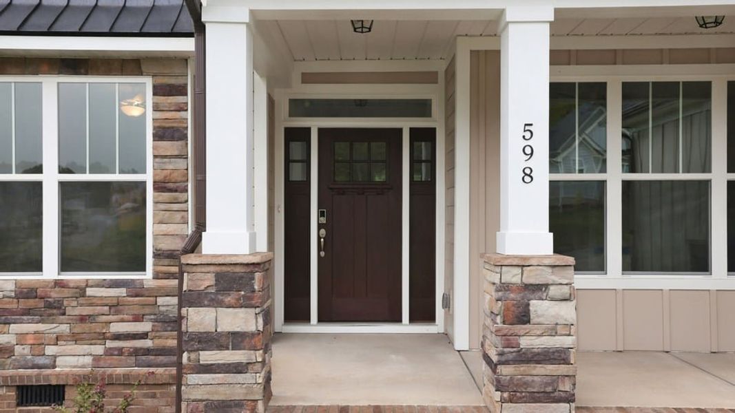 Exterior details and patio area of a home in Pinebrook, Woodruff (Image 3). Exterior details and patio area of a home in Pinebrook, Woodruff (Image 3).