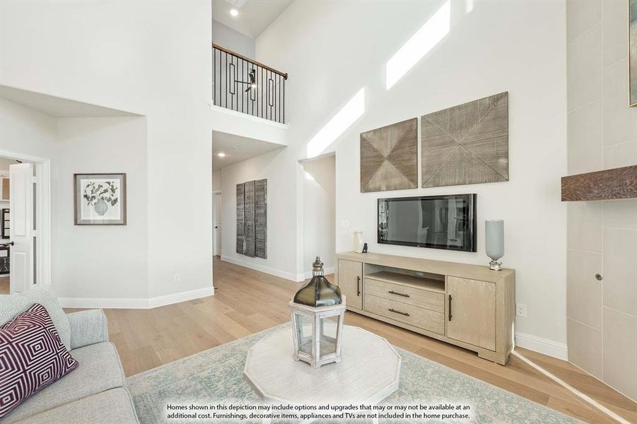 Furnished interior view inside a new home in Glenwood Meadows, Denton (Image 8).