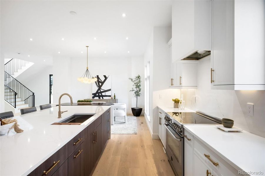 Furnished interior view inside a new home in , Denver (Image 5).