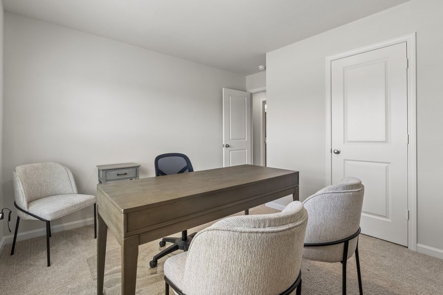 Furnished interior view inside a new home in South Lake Commons, Lexington (Image 25).