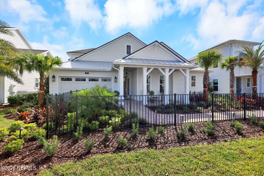 Front exterior of a new home in , Ponte Vedra, FL, highlighting curb appeal (Image 26).