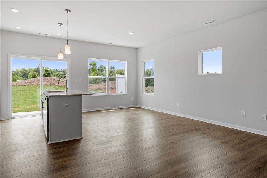 Spacious, unfurnished interior of a new home in Sweetbrier, Durham (Image 15).