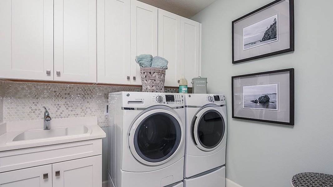 Representative furnished interior of a home built from the Humboldt by Taylor Morrison in Victoria Lakes, Odessa (Image 11).