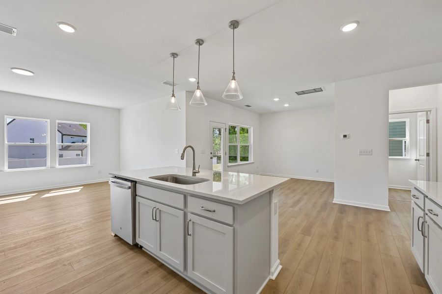 Furnished interior view inside a new home in Rowland's Grant, Fuquay Varina (Image 7).
