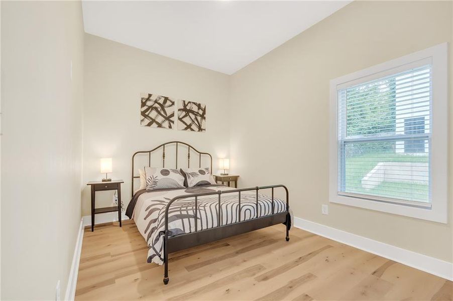 Furnished interior view inside a new home in , Atlanta (Image 16).