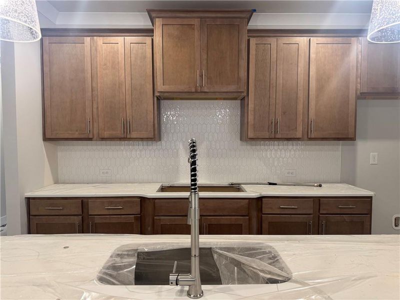 Close-up of interior finishes inside a home in Rosewood Lake Preserve, Hoschton (Image 4).