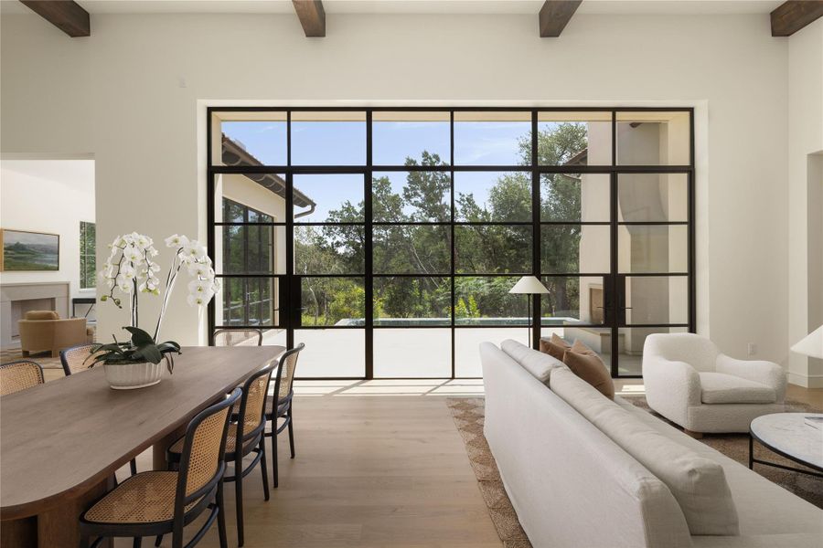 Furnished interior view inside a new home in Amarra Villas, Austin (Image 14). Furnished interior view inside a new home in Amarra Villas, Austin (Image 14).