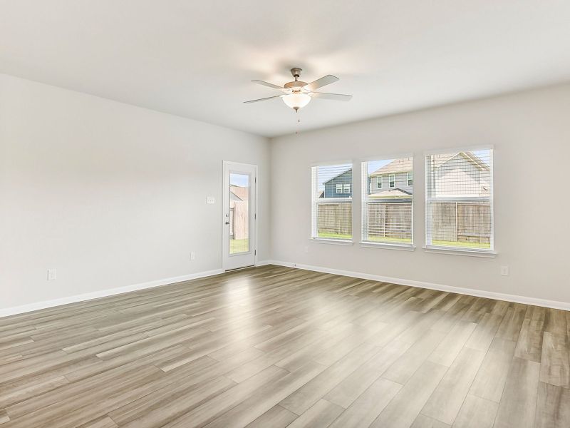 Enjoy plenty of natural lighting in the living area.