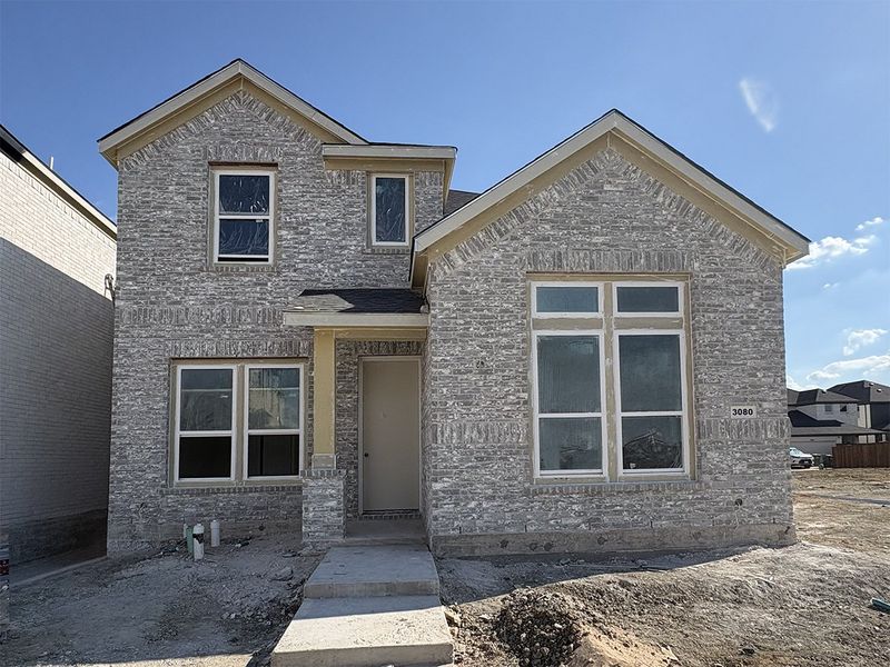 In-progress construction of a new home in Dominion at Brookhollow, Prosper, TX (Image 3). In-progress construction of a new home in Dominion at Brookhollow, Prosper, TX (Image 3).
