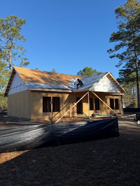 In-progress construction of a new home in , Orangeburg, SC (Image 11).