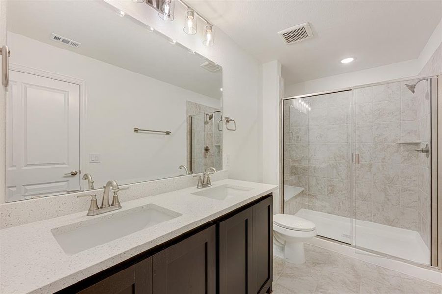 Furnished interior view inside a new home in Hampton Park, Glenn Heights (Image 9).