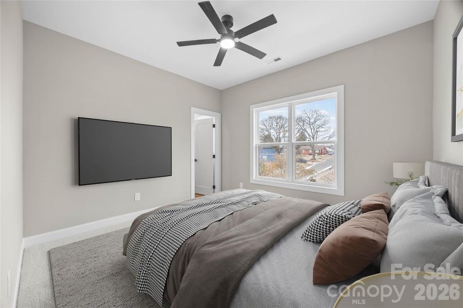 2nd Primary Bedroom Virtually Staged