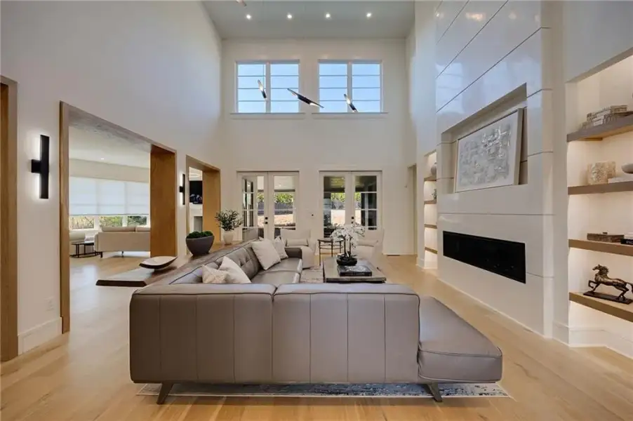 Furnished interior view inside a new home in , Sandy Springs (Image 36).