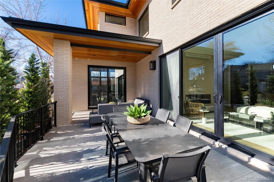 Exterior details and patio area of a home in , Denver (Image 22).