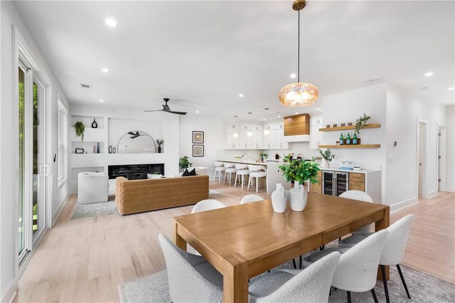 Furnished interior view inside a new home in , Smyrna (Image 33).