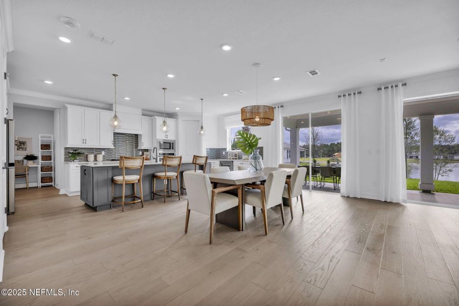 Furnished interior view inside a new home in Double Branch, Middleburg (Image 6).