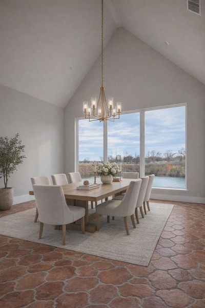 Digital Staging Dinging Area Digital Staging Dinging Area