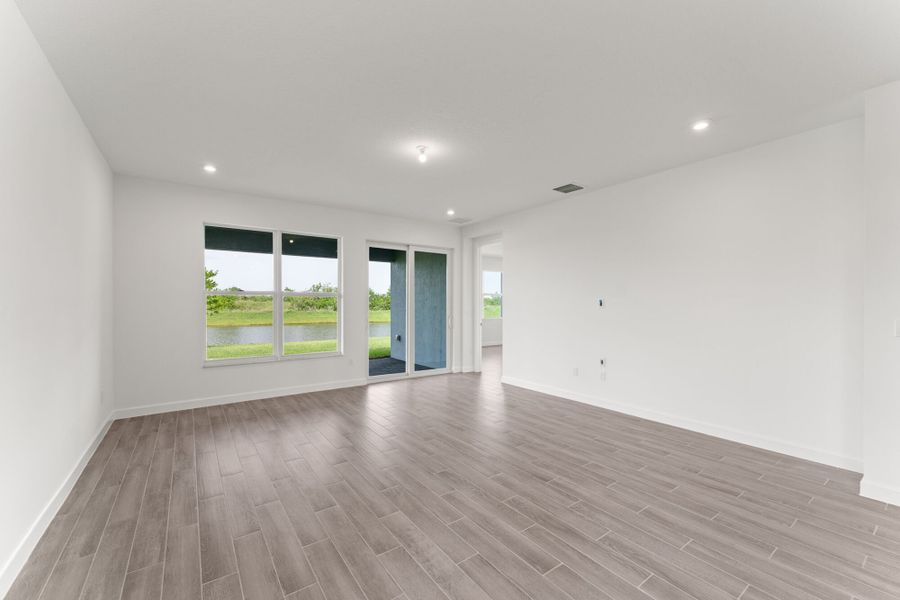 Spacious, unfurnished interior of a new home in Tradition - Kenley, Port St. Lucie (Image 9). Spacious, unfurnished interior of a new home in Tradition - Kenley, Port St. Lucie (Image 9).