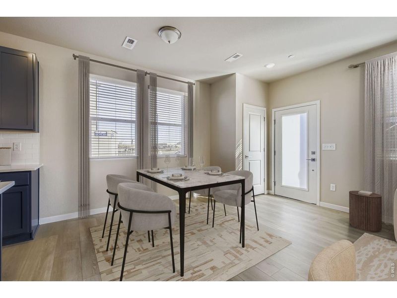 Furnished interior view inside a new home in , Fort Collins (Image 9).