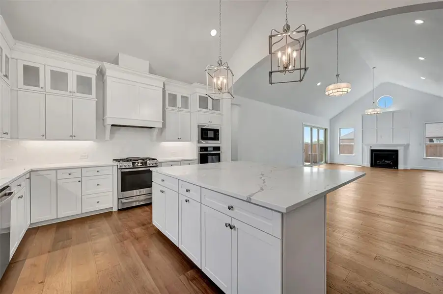Furnished interior view inside a new home in Wellington, Haslet (Image 5).