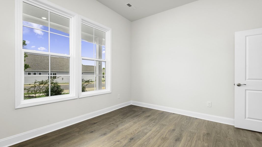 Spacious, unfurnished interior of a new home in The Villas at Kinsley, Jamestown (Image 8).