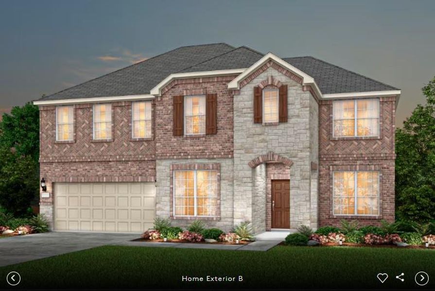 Pulte Homes, Oak Grove/B Rendering Pulte Homes, Oak Grove/B Rendering