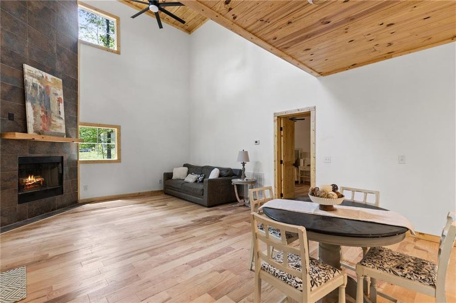 Furnished interior view inside a new home in , McCaysville (Image 8).