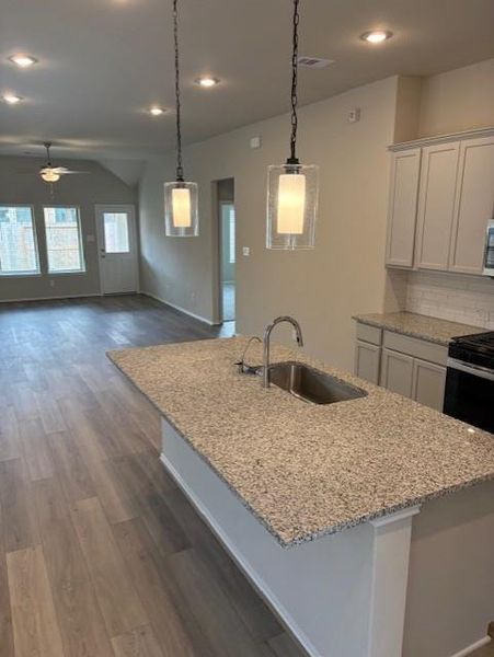 Furnished interior view inside a new home in , Spring (Image 8).