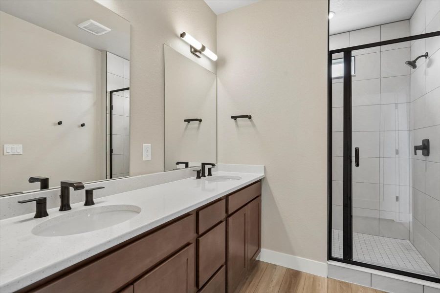 Furnished interior view inside a new home in Pony Park, Colorado Springs (Image 11).