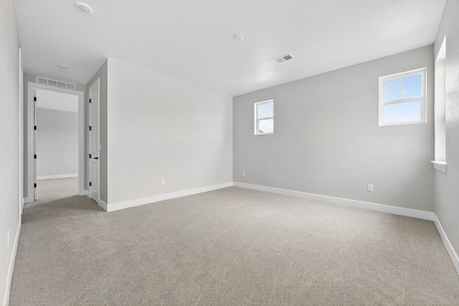 Spacious, unfurnished interior of a new home in Hillside at Crystal Valley Destination Collection, Castle Rock (Image 23).