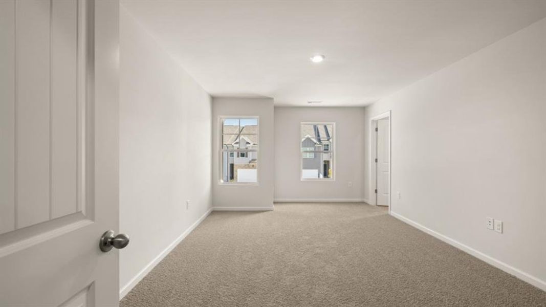 Spacious, unfurnished interior of a new home in Hughes Court, Dawsonville (Image 29). Spacious, unfurnished interior of a new home in Hughes Court, Dawsonville (Image 29).