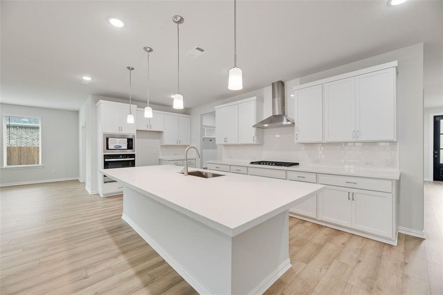Furnished interior view inside a new home in Sutton Fields, Celina (Image 4).