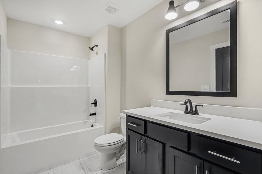 Furnished interior view inside a new home in Flint Farms, Concord (Image 16).