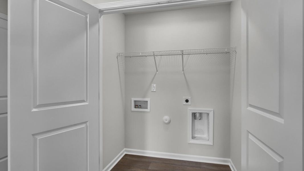 Spacious, unfurnished interior of a new home in Townes at Seabrooke, Leland (Image 27).