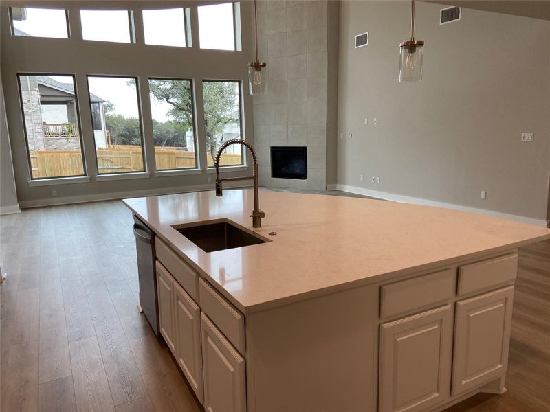 Oversized Kitchen Island