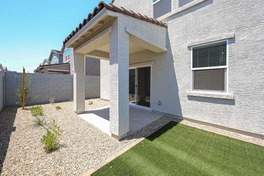 Exterior details and patio area of a home in North Copper Canyon, Surprise (Image 1). Exterior details and patio area of a home in North Copper Canyon, Surprise (Image 1).