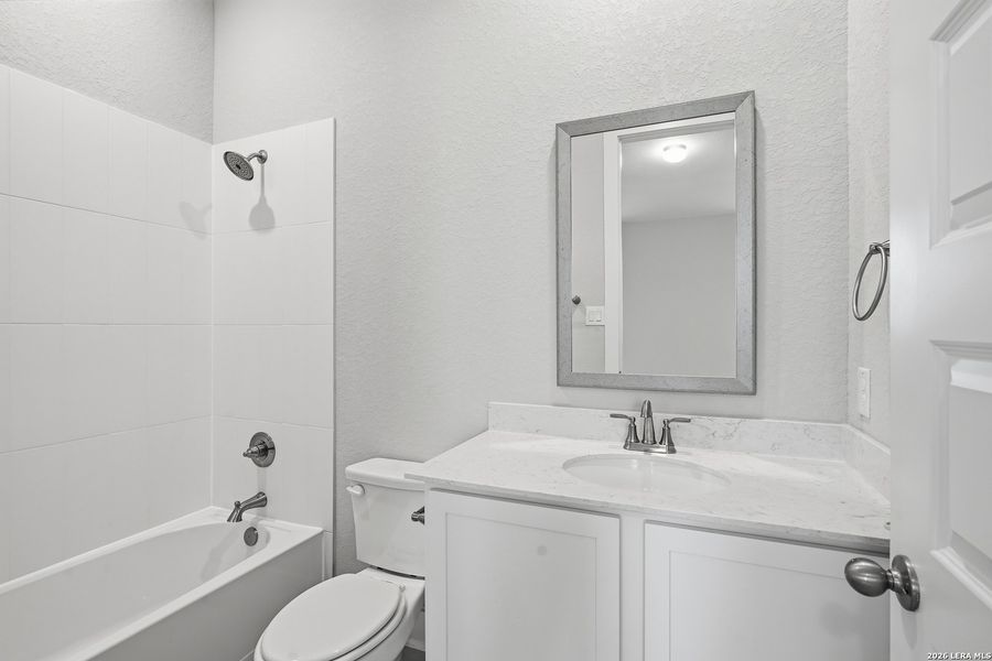 Furnished interior view inside a new home in Stillwater Ranch, San Antonio (Image 6).